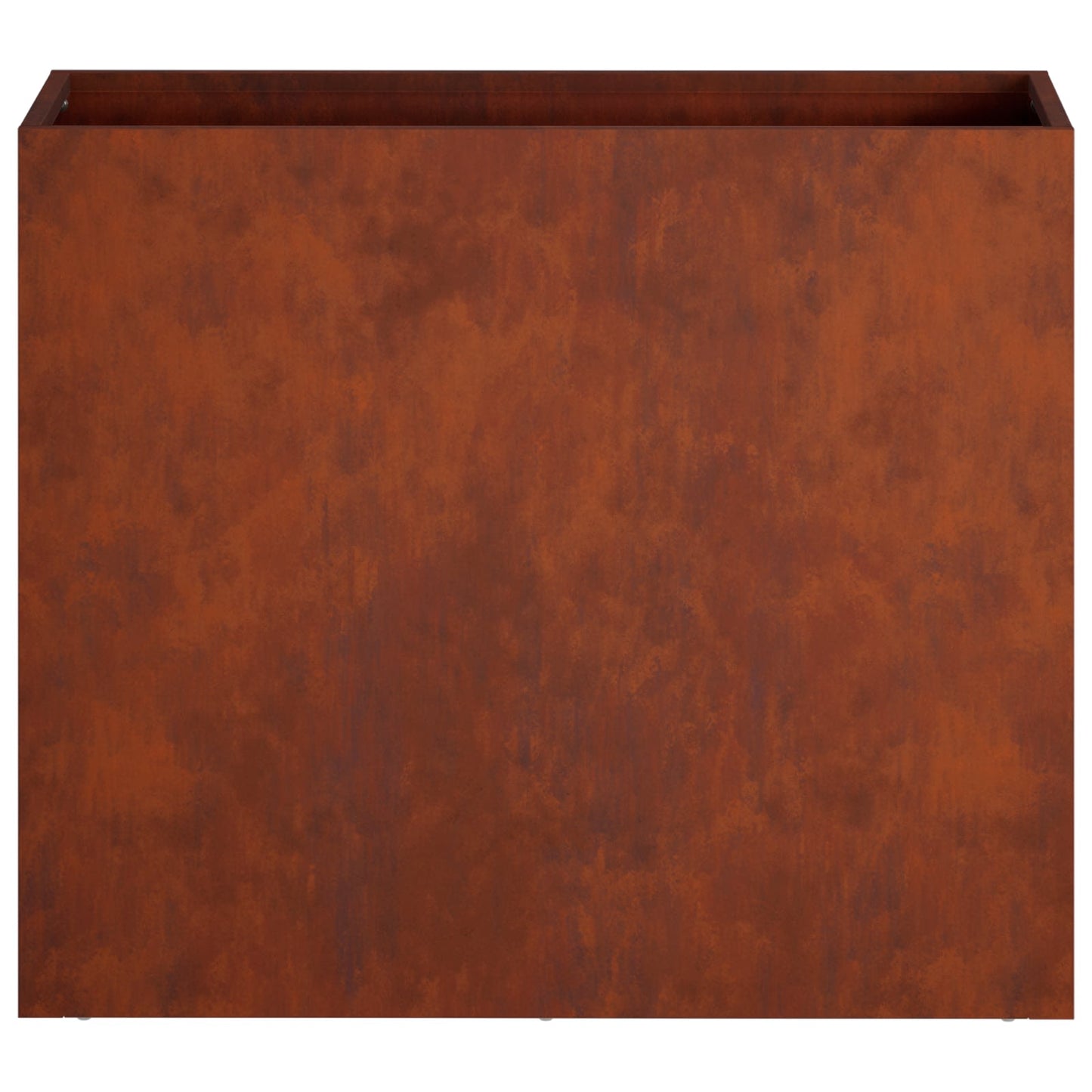 vidaXL Γλάστρα Κήπου Σκ rusty 50 x 20 x 40 εκ.