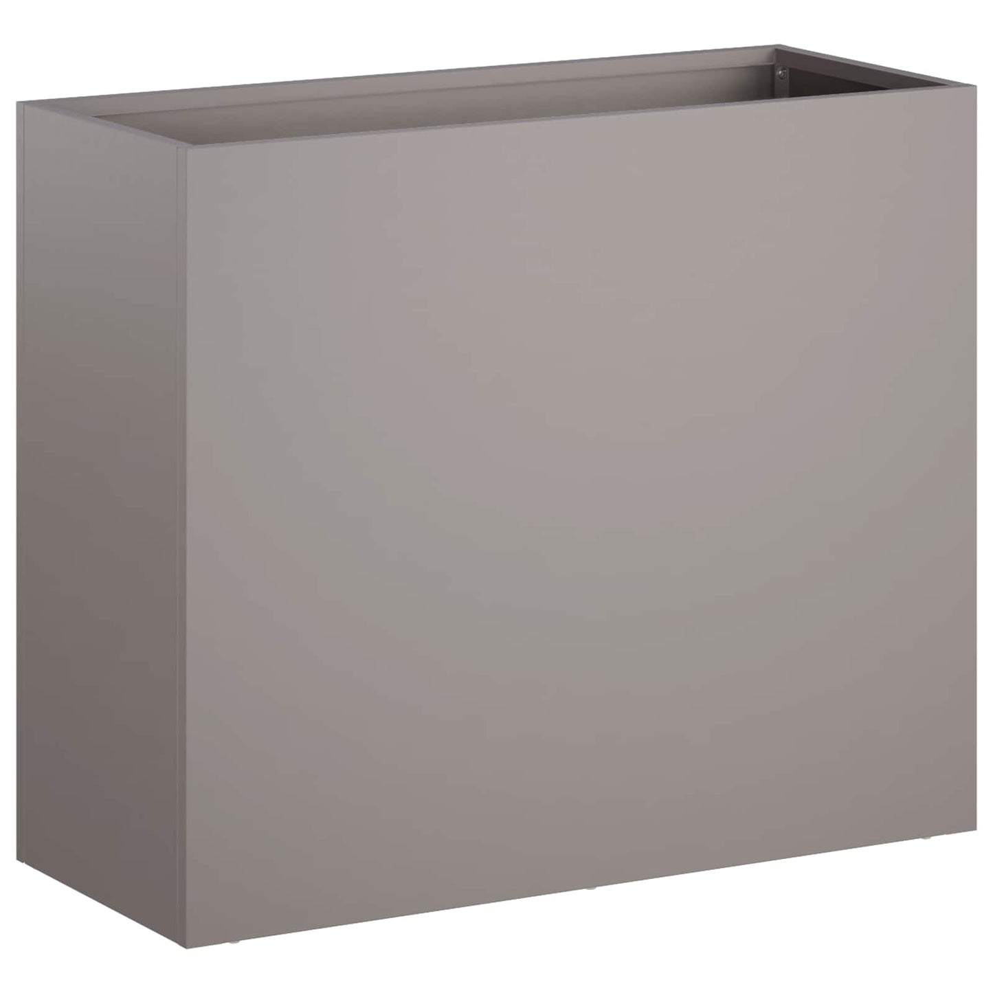 vidaXL Γλάστρα Κήπου 2 τμχ. Σκ rusty 50 x 20 x 40 εκ.