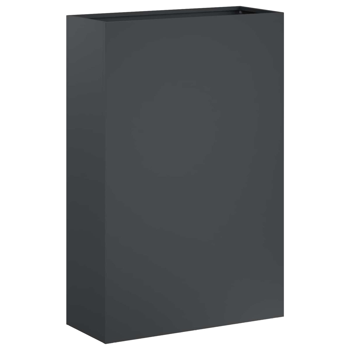 vidaXL Γλάστρα Κήπου Ανθρακί 50 x 20 x 75 εκ. Ψυχρής έλασης χάλυβας
