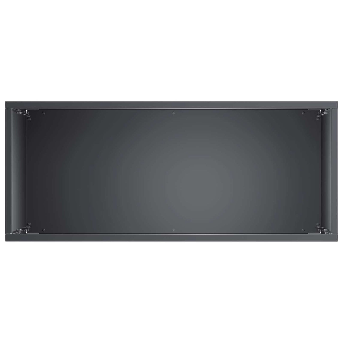 vidaXL Γλάστρα Κήπου 2 τμχ. Ανθρακί 50 x 20 x 75 εκ.