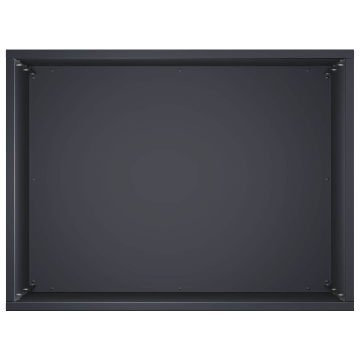 vidaXL Γλάστρα Κήπου Ανθρακί 40 x 30 x 40 εκ Ψυχρής έλασης χάλυβας