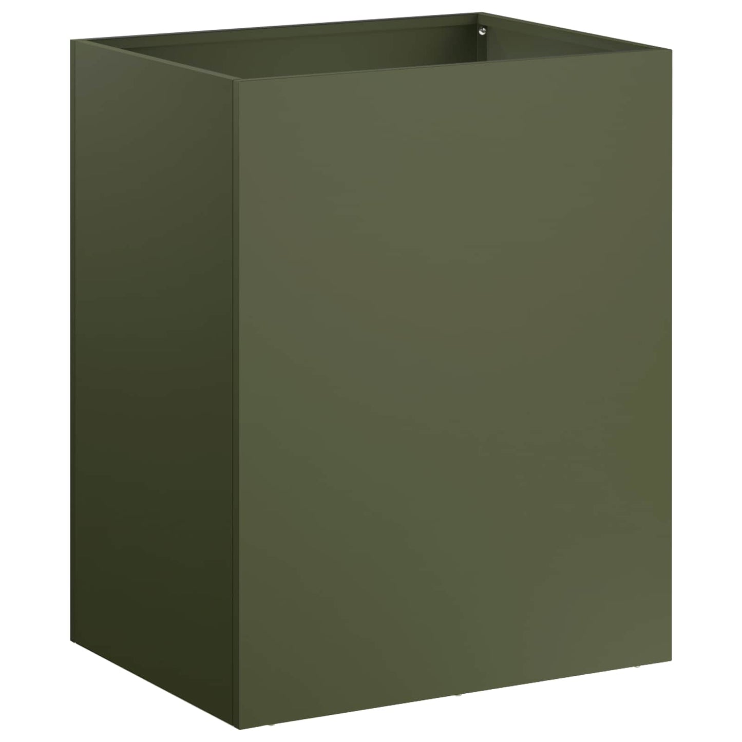 vidaXL Γλάστρα Κήπου Λαδί 40 x 30 x 50 cm Ψυχρής έλασης χάλυβας