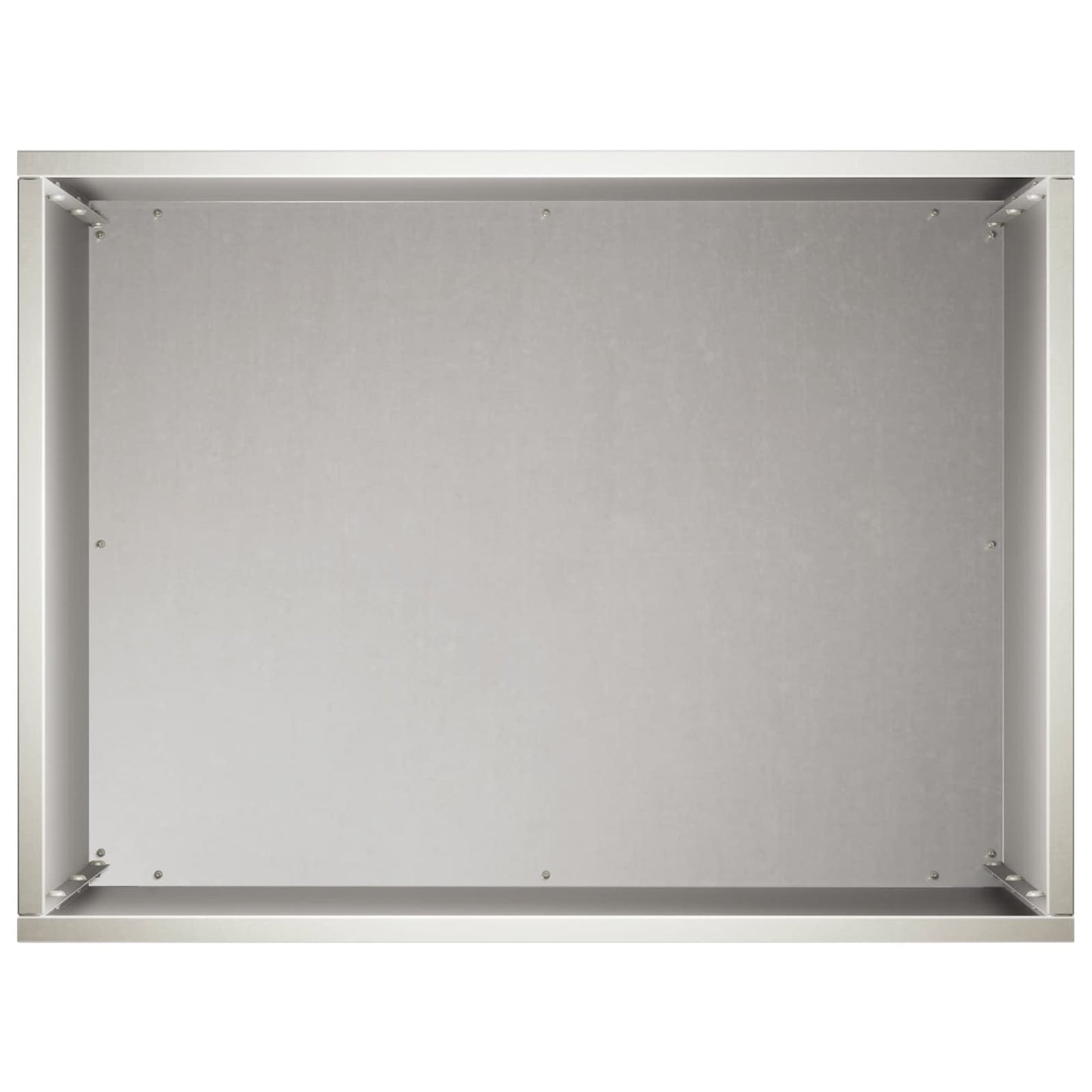 vidaXL Γλάστρα Κήπου Ασημί 40 x 30 x 50 cm Ανοξείδωτο Ατσάλι