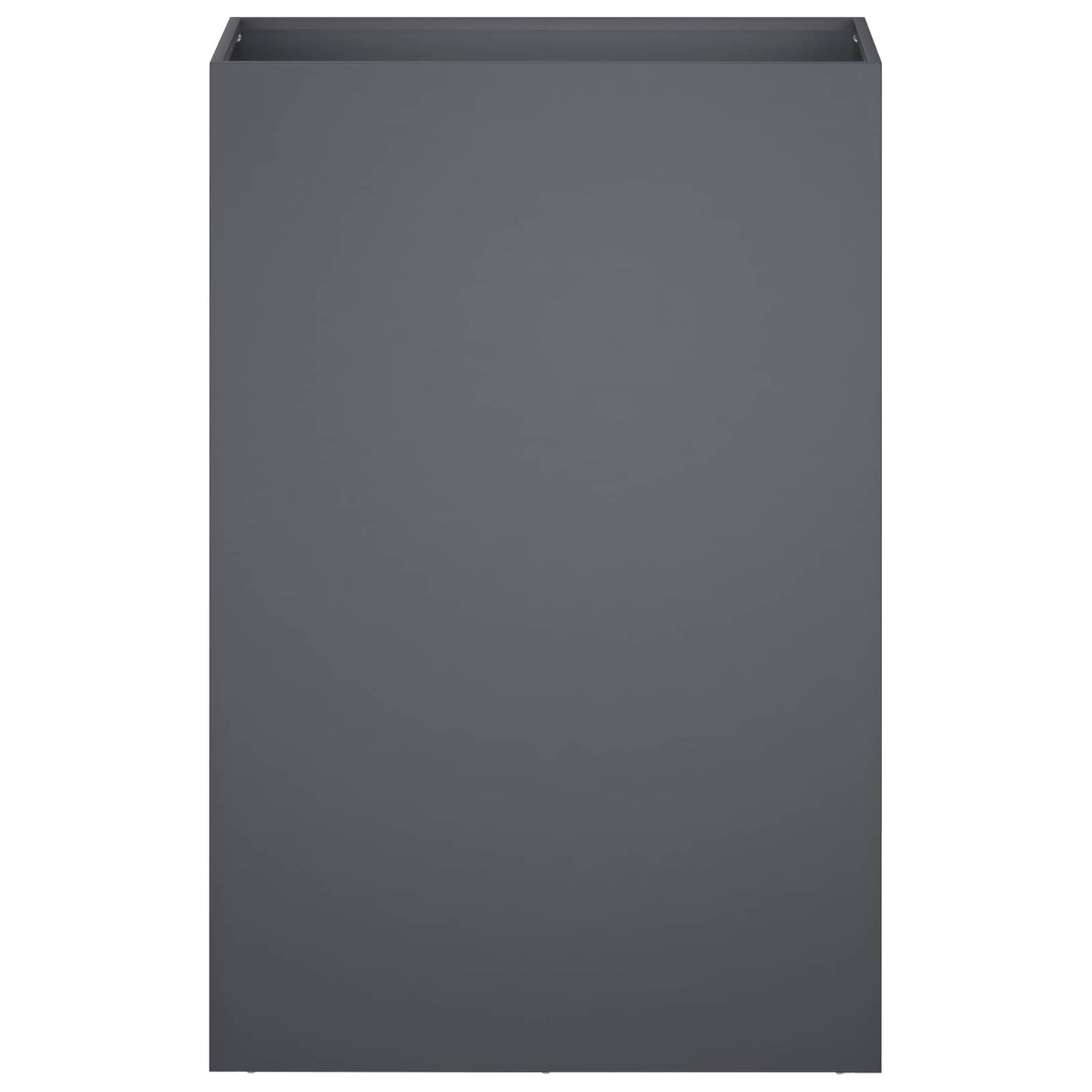 vidaXL Γλάστρα Κήπου Ανθρακί 40 x 30 x 75 cm Ψυχρής έλασης χάλυβας