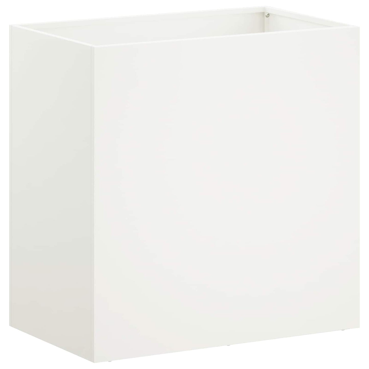 vidaXL Γλάστρα Κήπου 2 τμχ. Λευκό 50 x 30 x 40 εκ.