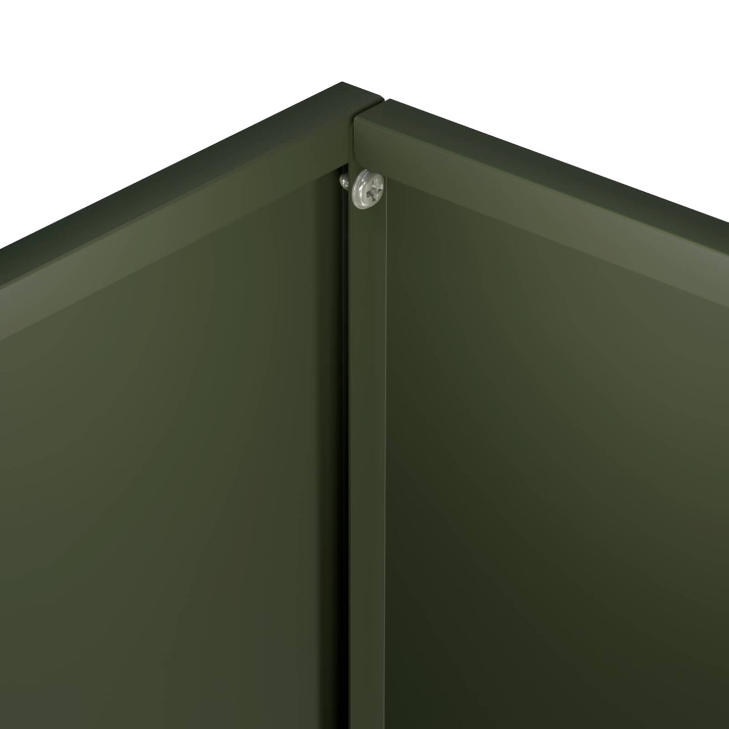 vidaXL Γλάστρα Κήπου Λαδί 50 x 30 x 50 cm Ψυχρής έλασης χάλυβας