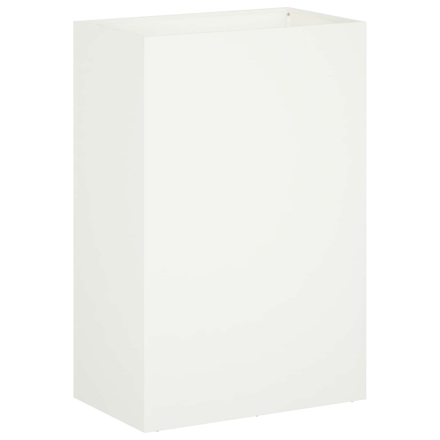 vidaXL Γλάστρα Κήπου 2 τμχ. Λευκό 50 x 30 x 75 εκ