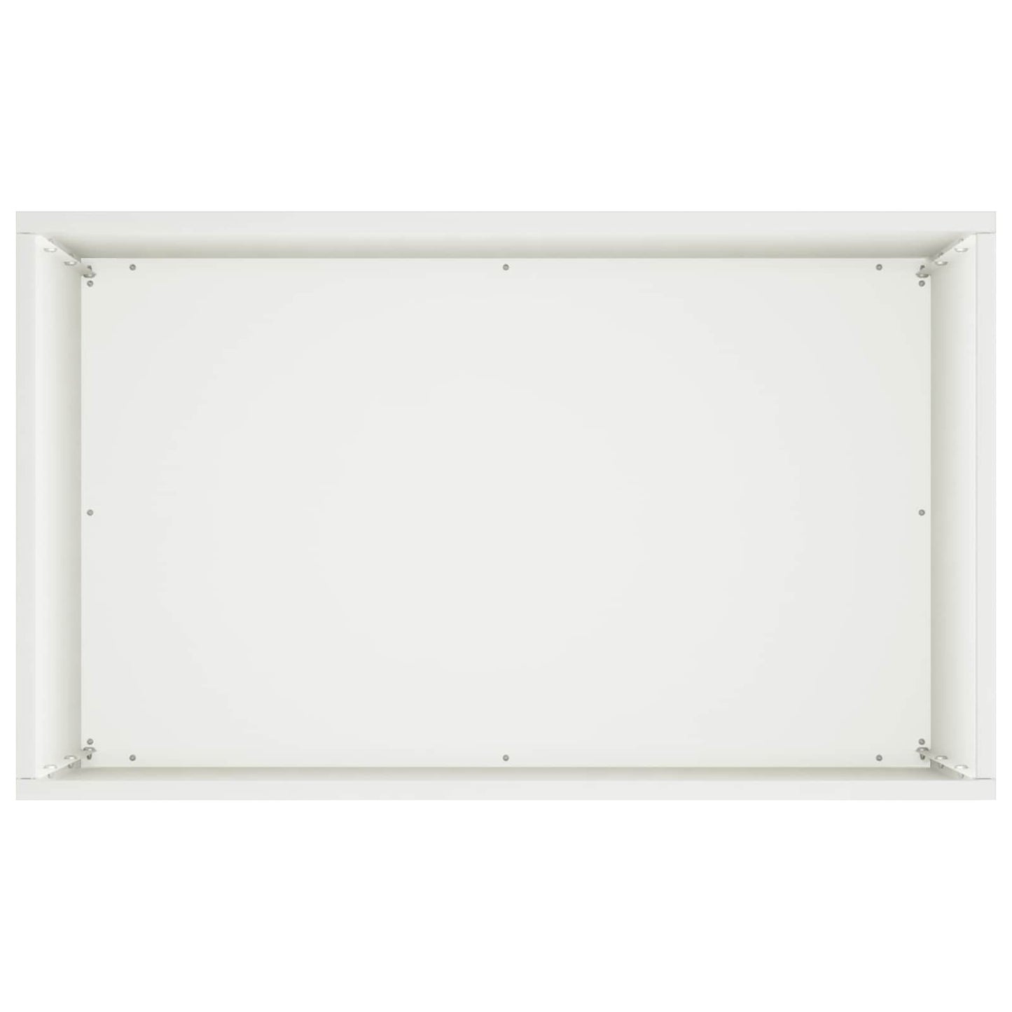 vidaXL Γλάστρα Κήπου 2 τμχ. Λευκό 50 x 30 x 75 εκ
