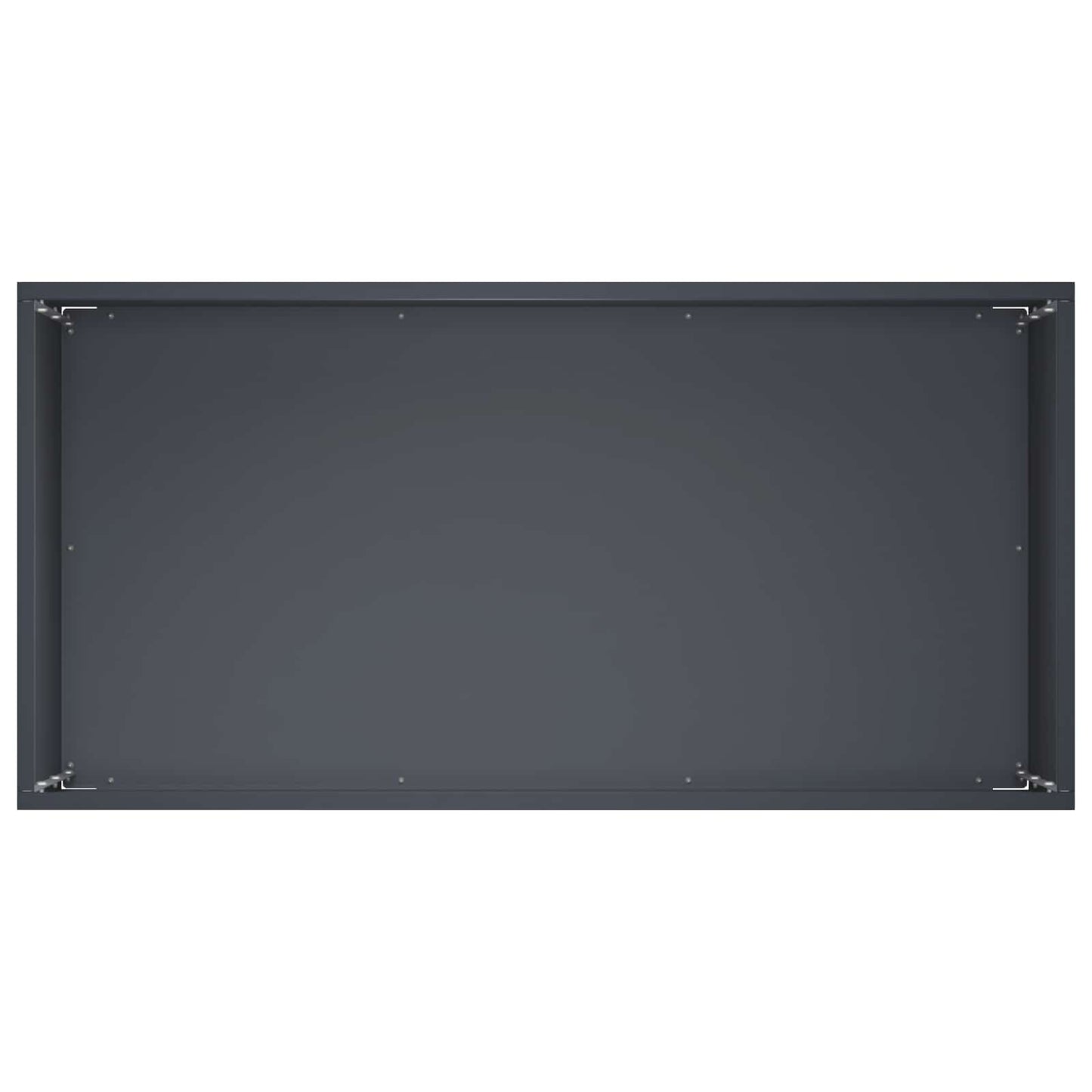 vidaXL Γλάστρα Κήπου 2 τμχ. Ανθρακί 60 x 30 x 40 εκ.