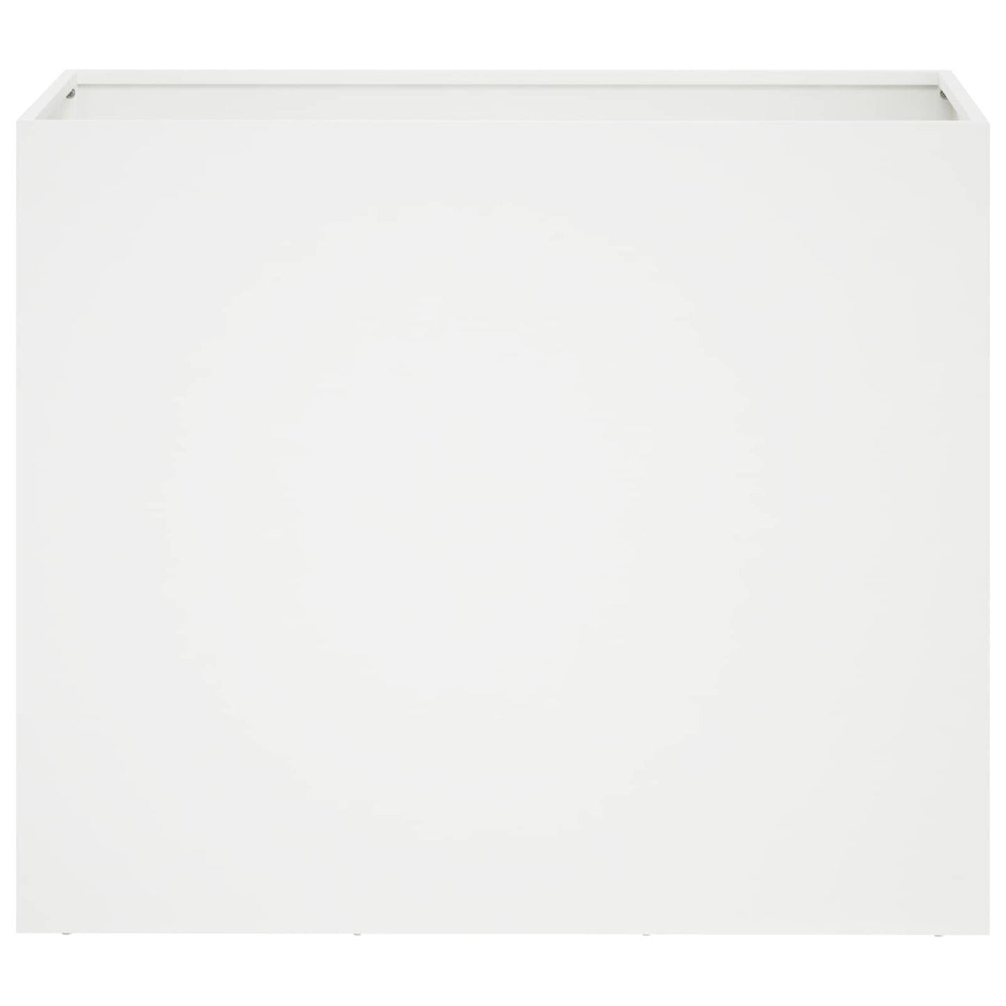 vidaXL Γλάστρα Κήπου 2 τμχ. Λευκό 60 x 30 x 50 εκ.