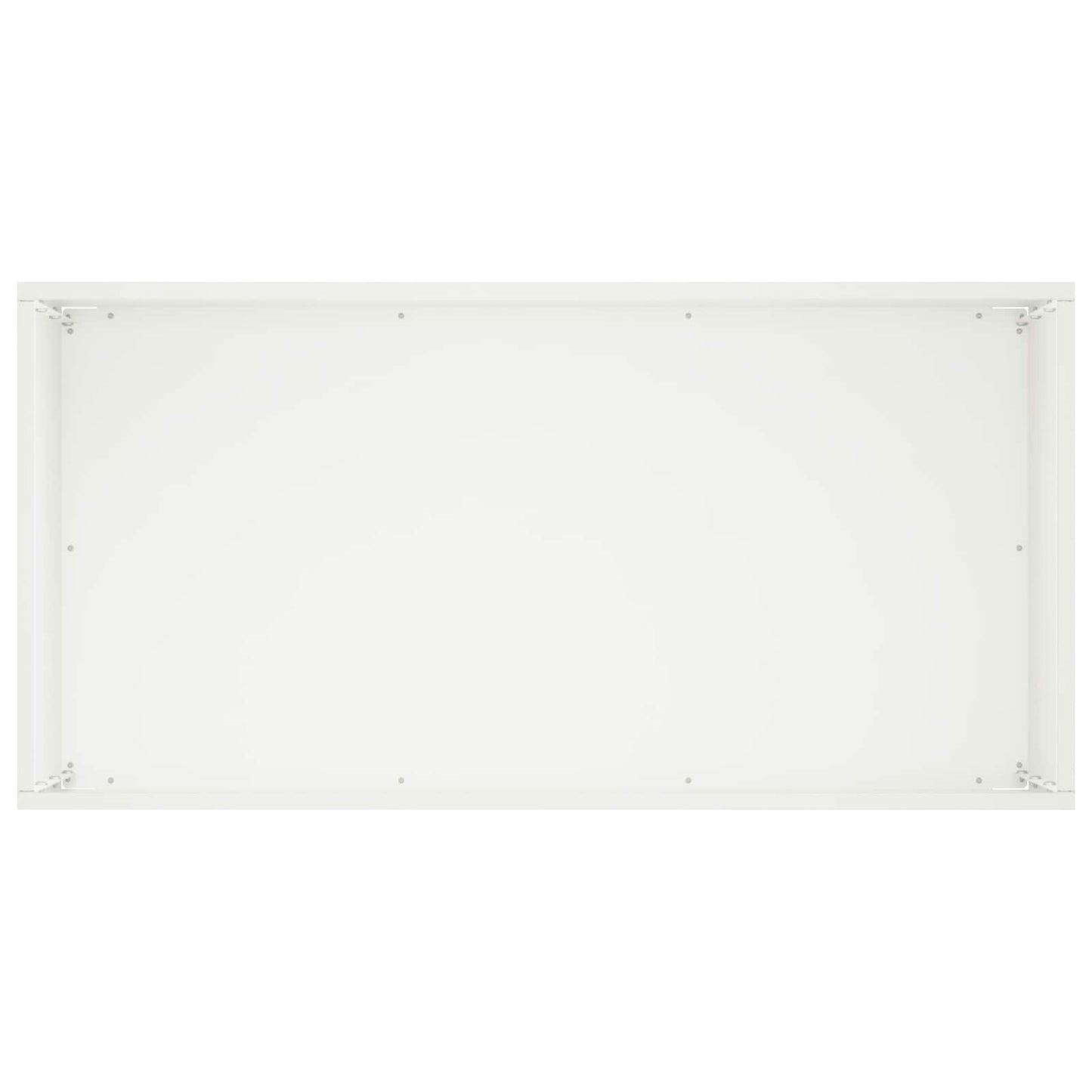 vidaXL Γλάστρα Κήπου 2 τμχ. Λευκό 60 x 30 x 50 εκ.