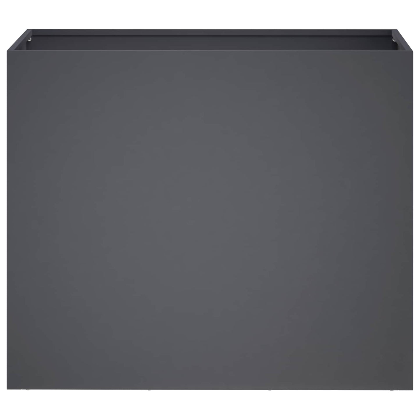 vidaXL Γλάστρα Κήπου 2 τμχ. Ανθρακί 60 x 30 x 50 εκ.