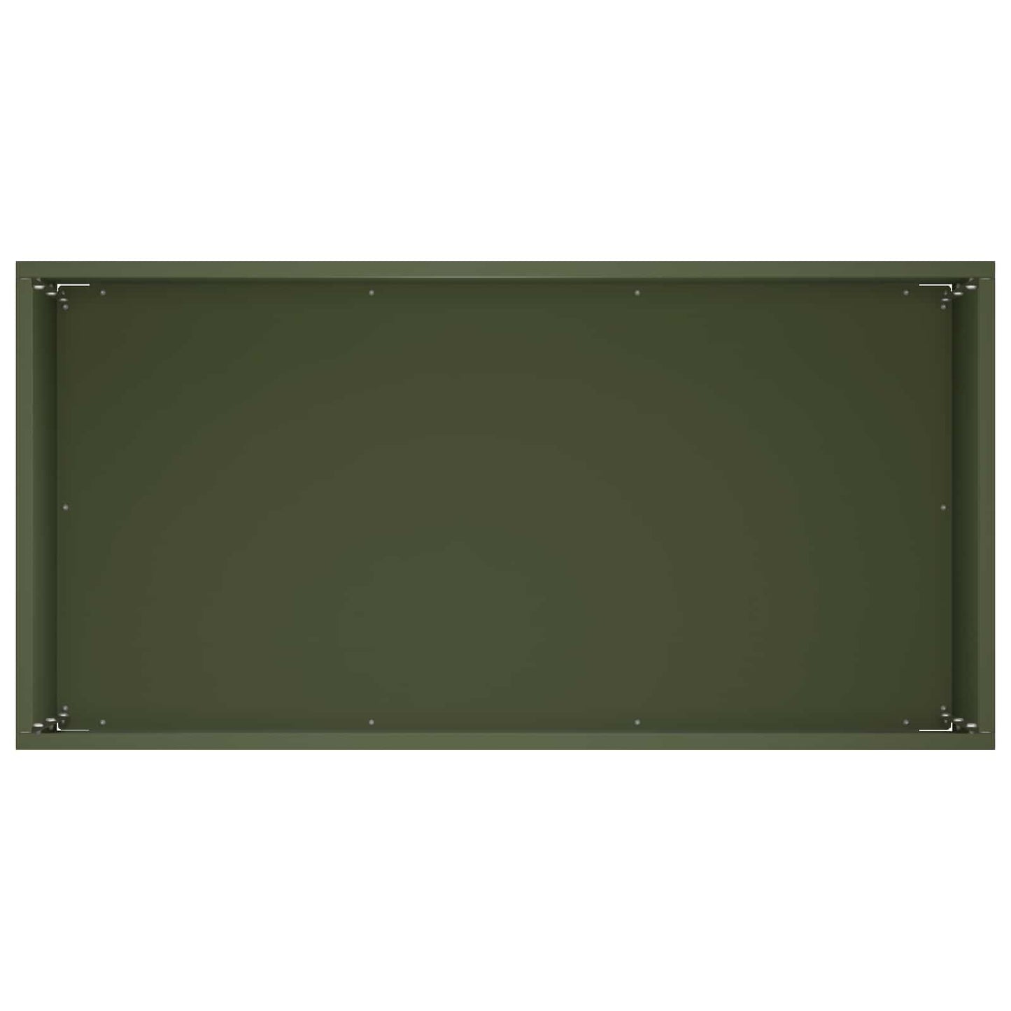 vidaXL Γλάστρα Κήπου Λαδί 60 x 30 x 50 εκ. Ψυχρής έλασης χάλυβας