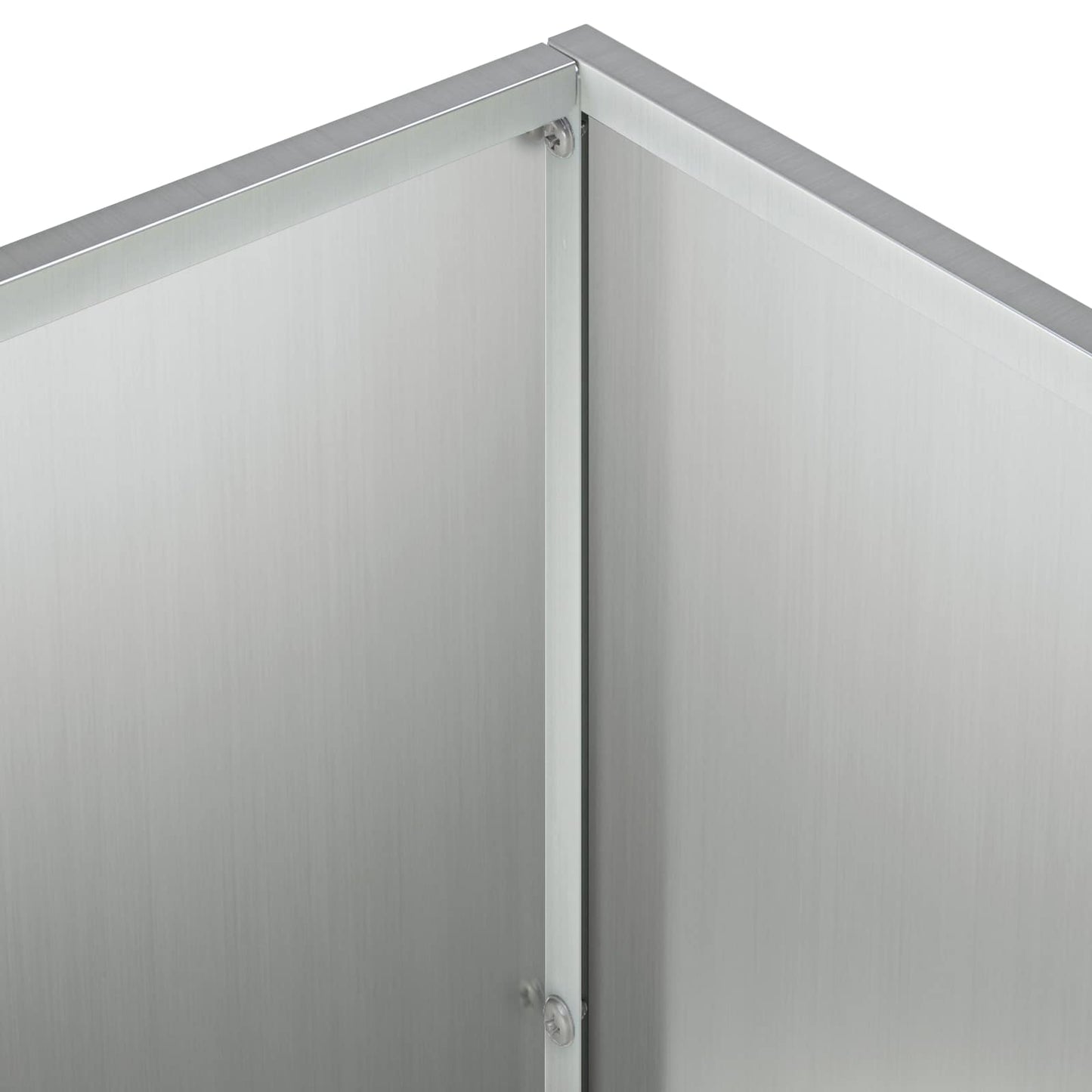 vidaXL Γλάστρα Κήπου 2 τμχ. Ασημί 60 x 30 x 50 εκ.