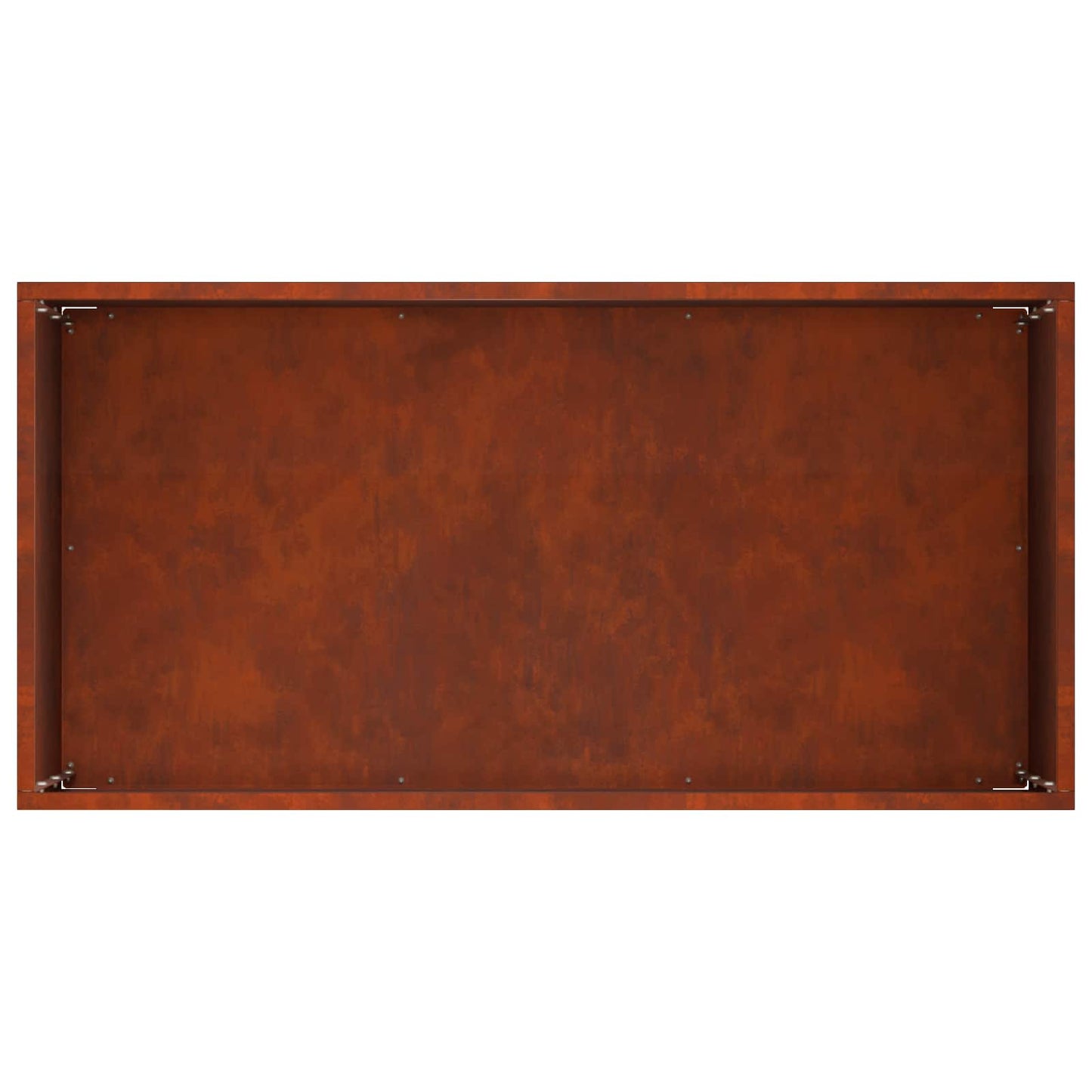 vidaXL Γλάστρα Κήπου Σκ rusty 60 x 30 x 50 εκ.