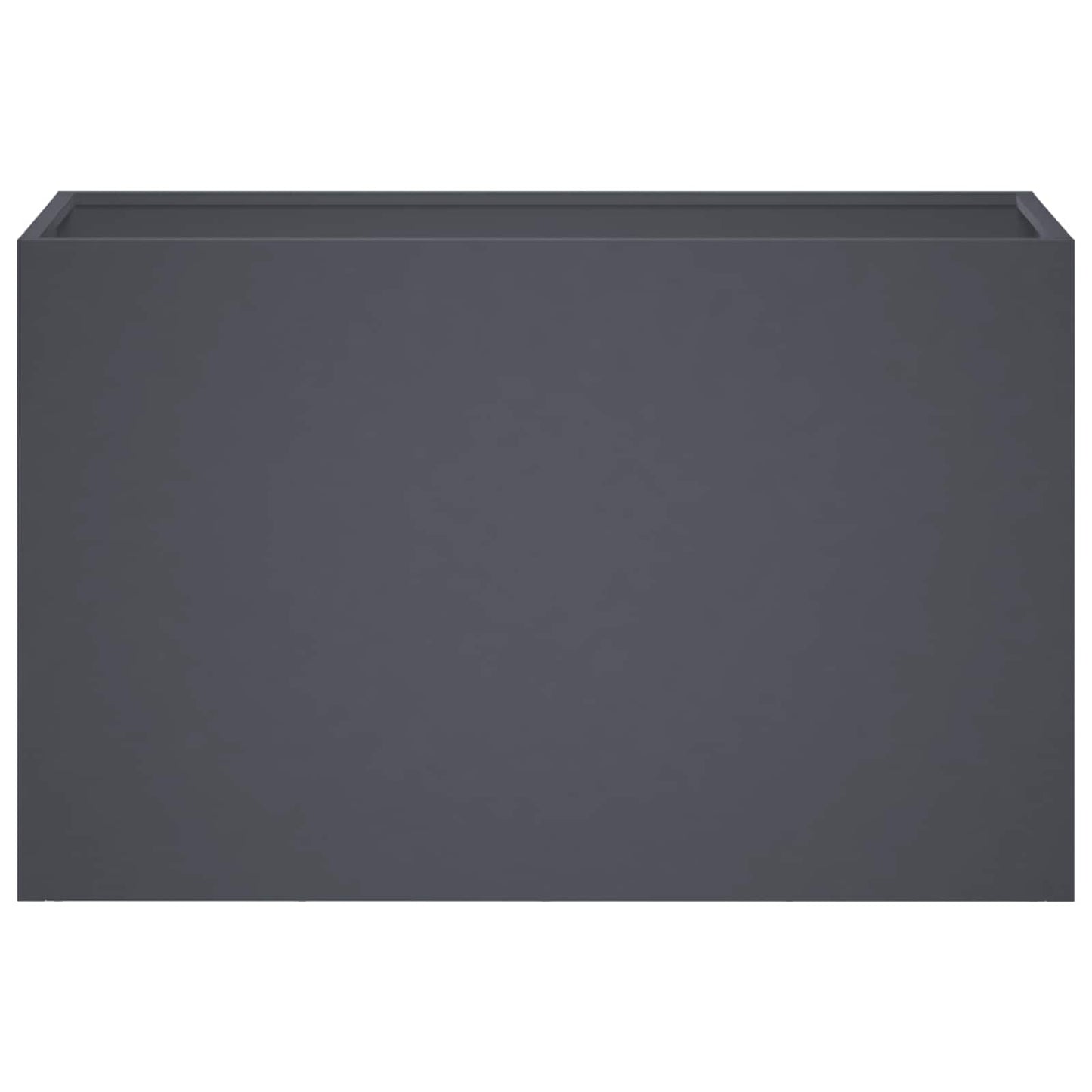 vidaXL Γλάστρα Κήπου 2 τμχ. Ανθρακί 80 x 30 x 40 εκ