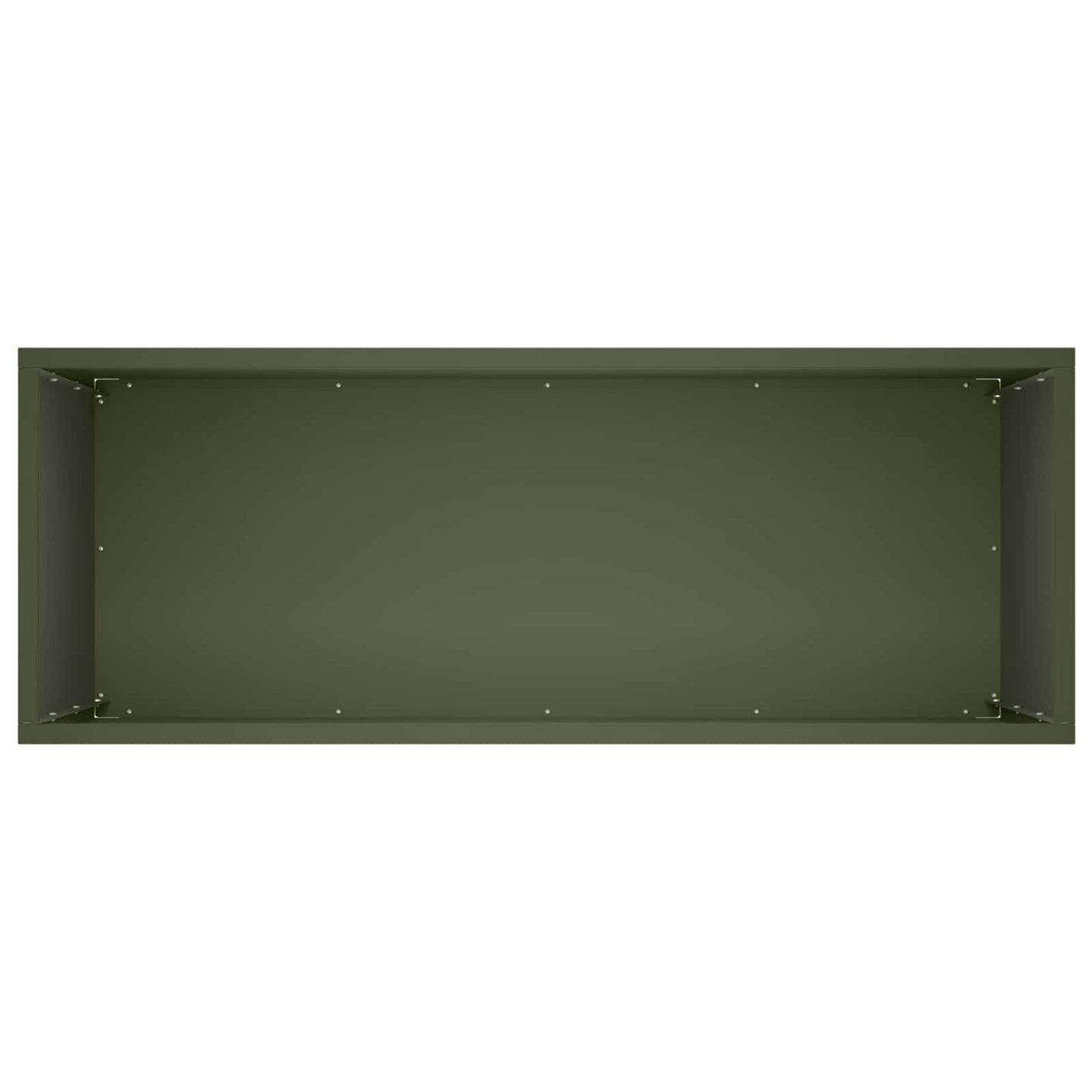 vidaXL Γλάστρα Κήπου 2 τμχ. Λαδί 80 x 30 x 40 εκ Ψυχρής έλασης χάλυβας