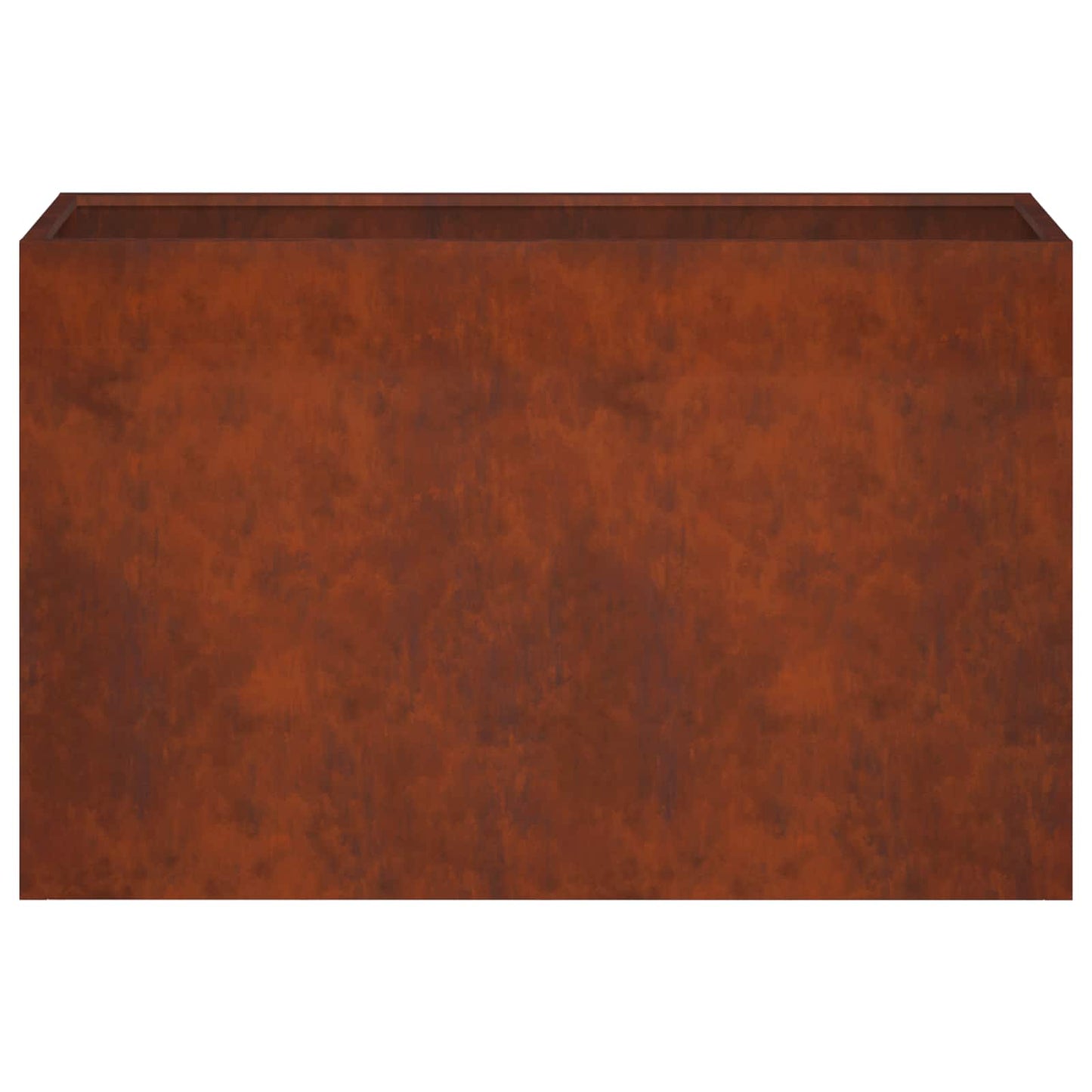 vidaXL Γλάστρα Κήπου Σκ rusty 80 x 30 x 40 εκ