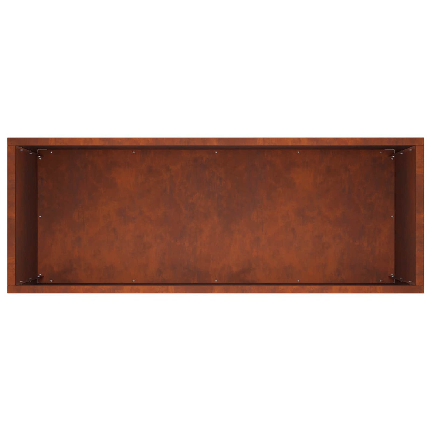 vidaXL Γλάστρα Κήπου Σκ rusty 80 x 30 x 40 εκ
