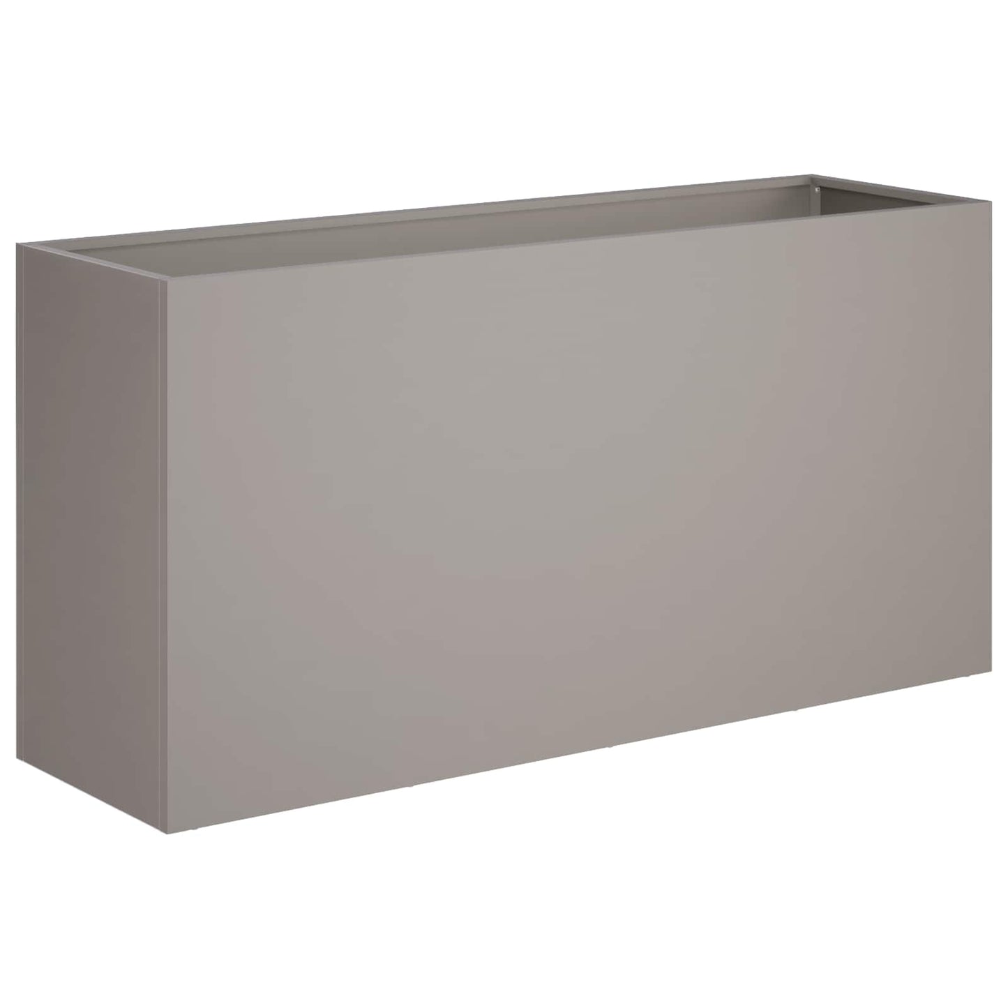 vidaXL Γλάστρα Κήπου 2 τμχ. Σκ rusty 100 x 30 x 40 εκ