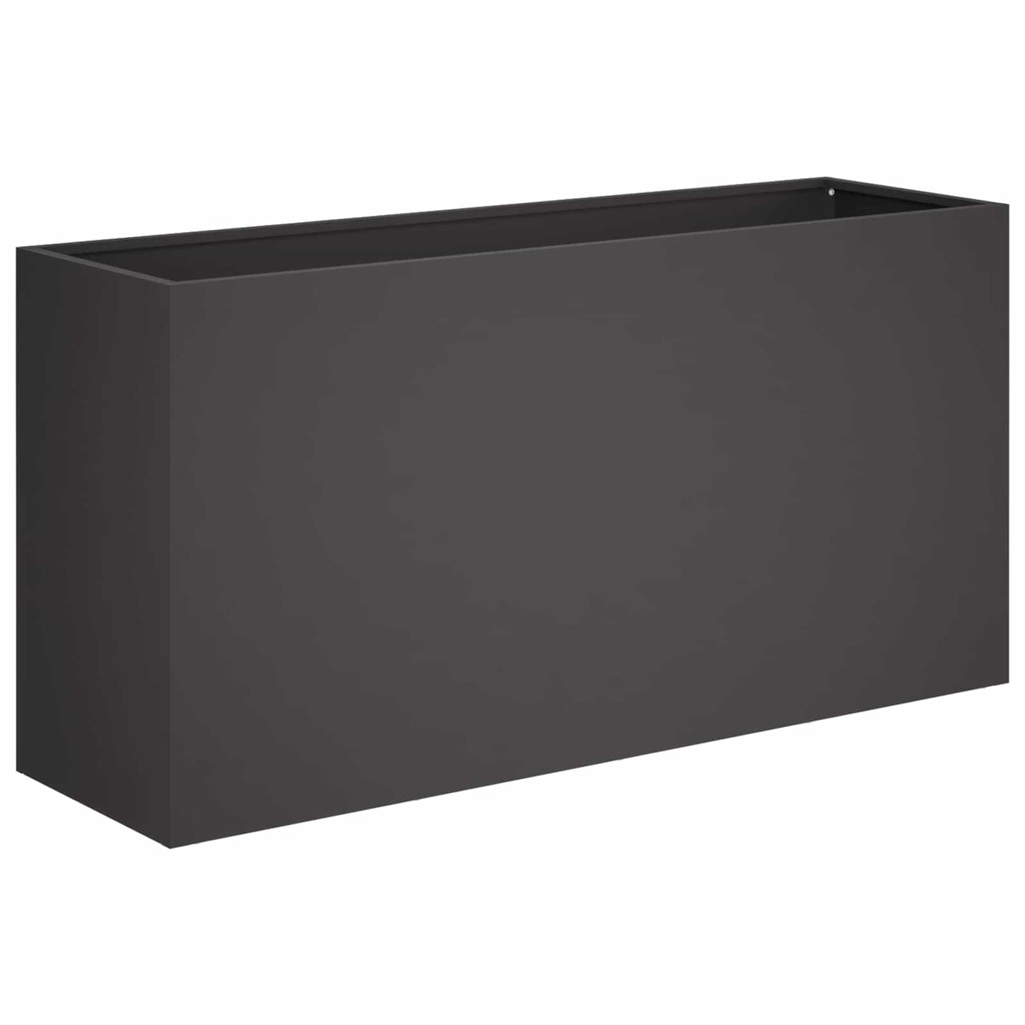 vidaXL Γλάστρα Κήπου 2 τμχ. Μαύρο 100 x 30 x 50 cm