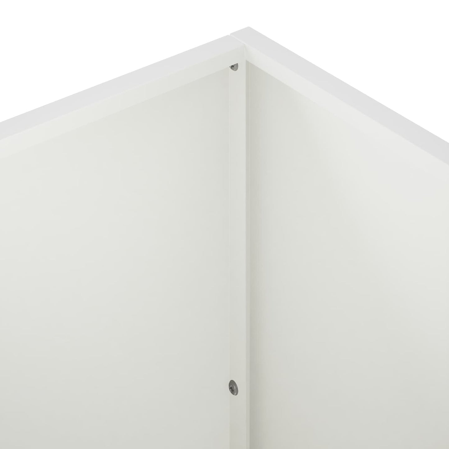 vidaXL Γλάστρα Κήπου 2 τμχ. Λευκό 100 x 30 x 50 cm