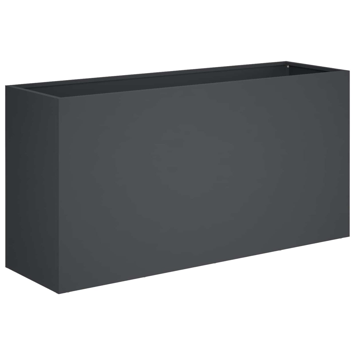 vidaXL Γλάστρα Κήπου 2 τμχ. Ανθρακί 100 x 30 x 50 cm