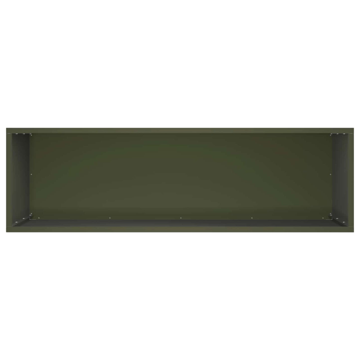 vidaXL Γλάστρα Κήπου Λαδί 100 x 30 x 50 cm Ψυχρής έλασης χάλυβας