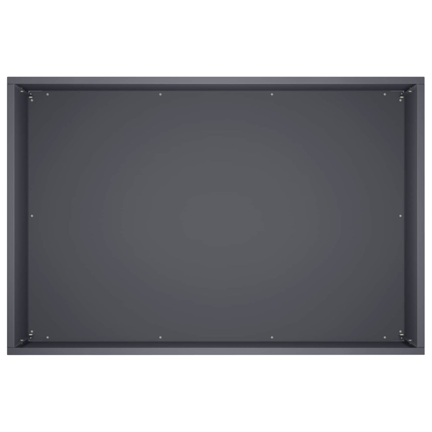 vidaXL Γλάστρα Κήπου 2 τμχ. Ανθρακί 50 x 40 x 40 εκ.