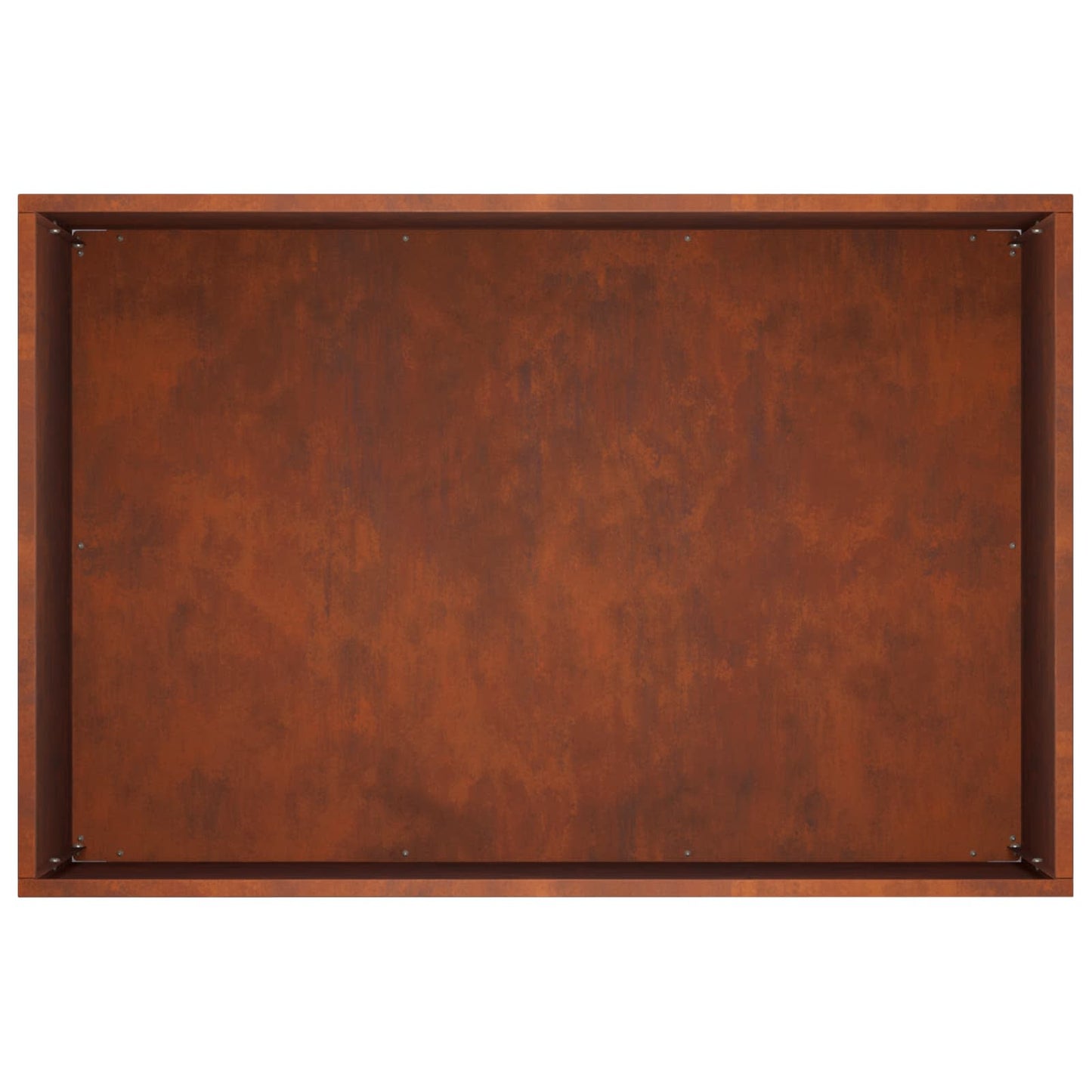 vidaXL Γλάστρα Κήπου Σκ rusty 50 x 40 x 40 εκ.