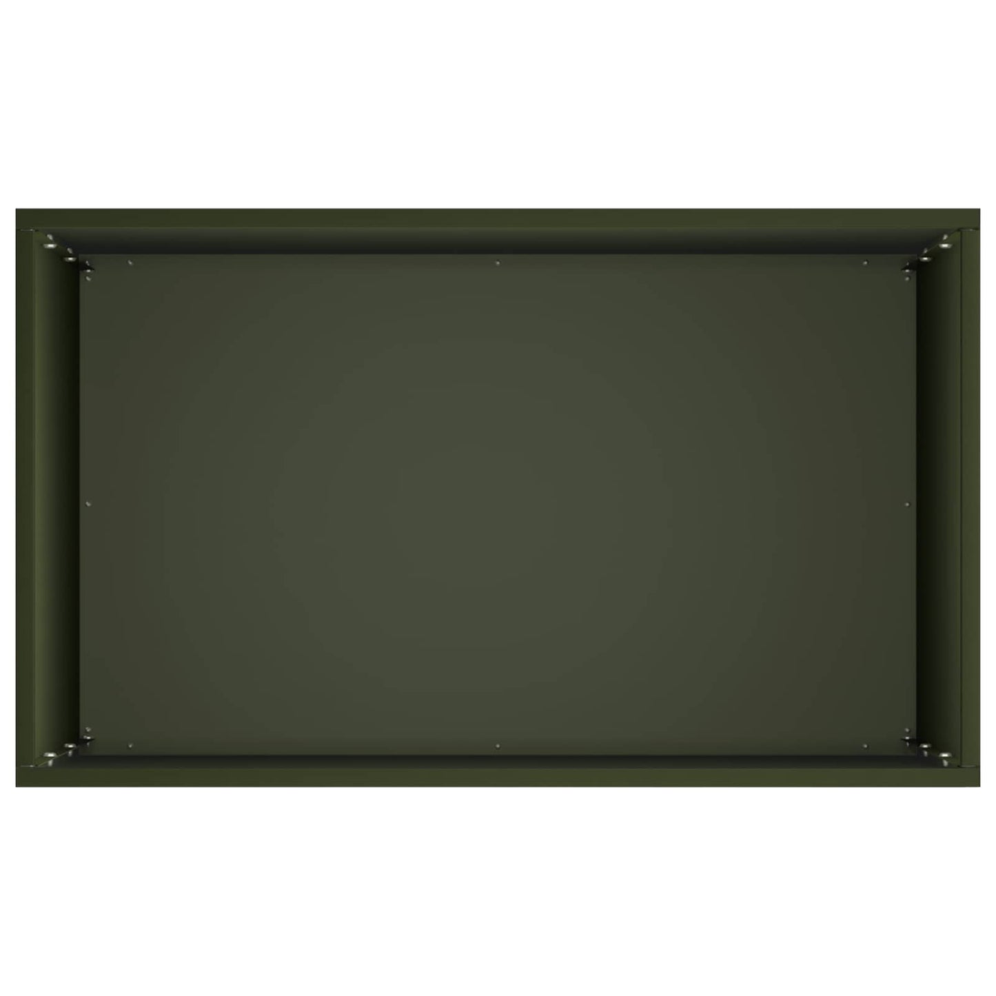 vidaXL Γλάστρα Κήπου Λαδί 50 x 40 x 75 εκ. Ψυχρής έλασης χάλυβας