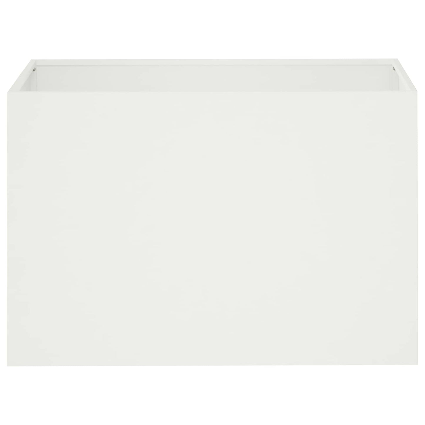 vidaXL Γλάστρα Κήπου 2 τμχ. Λευκό 60 x 40 x 40 εκ.