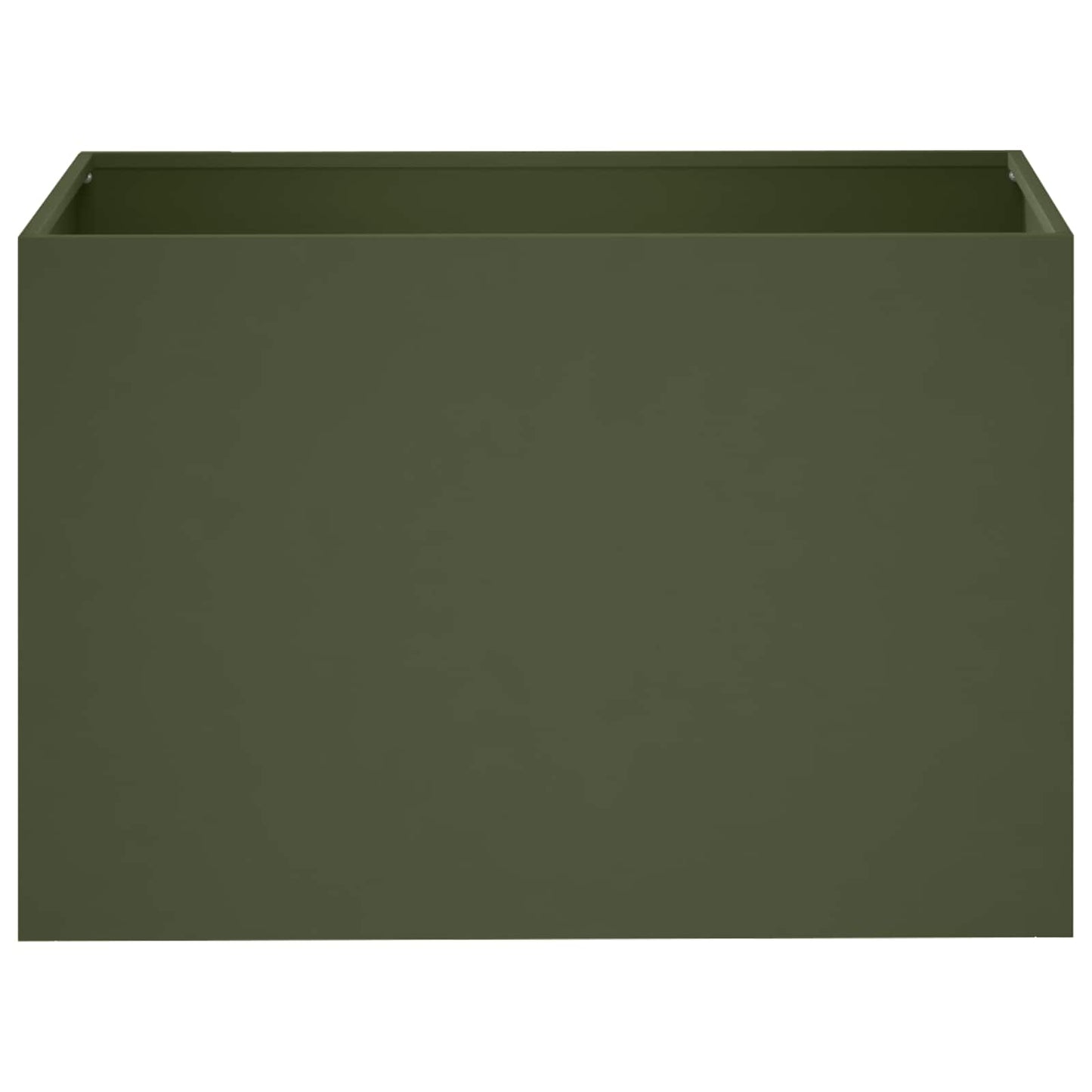vidaXL Γλάστρα Κήπου 2 τμχ. Λαδί 60 x 40 x 40 εκ.
