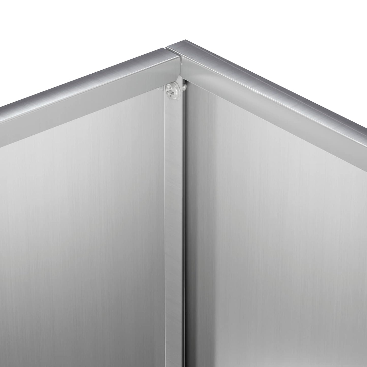 vidaXL Γλάστρα Κήπου 2 τμχ. Ασημί 60 x 40 x 40 εκ.