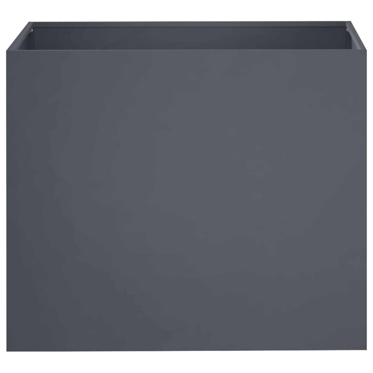 vidaXL Γλάστρα Κήπου 2 τμχ. Ανθρακί 60 x 40 x 50 cm
