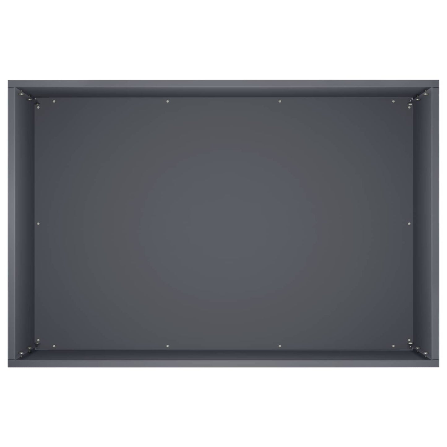 vidaXL Γλάστρα Κήπου 2 τμχ. Ανθρακί 60 x 40 x 50 cm