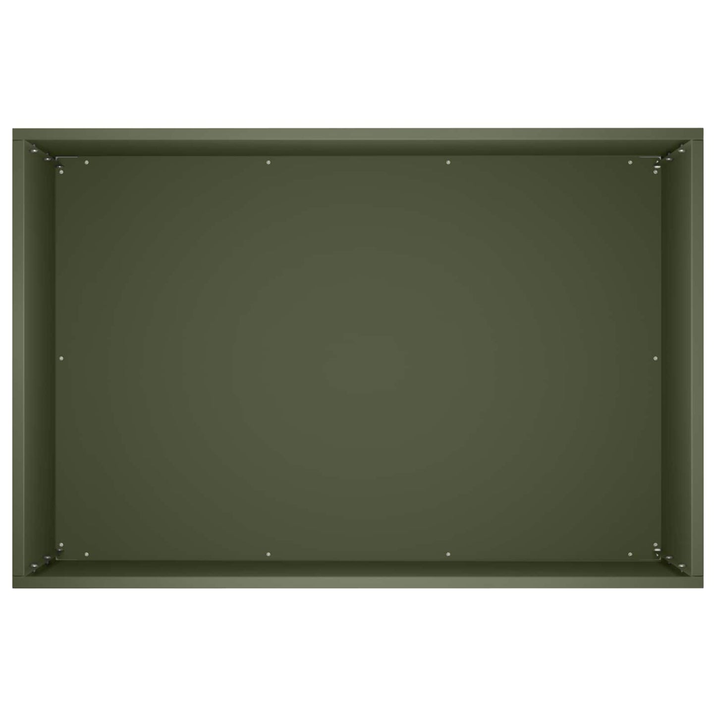 vidaXL Γλάστρα Κήπου Λαδί 60 x 40 x 50 cm Ψυχρής έλασης χάλυβας