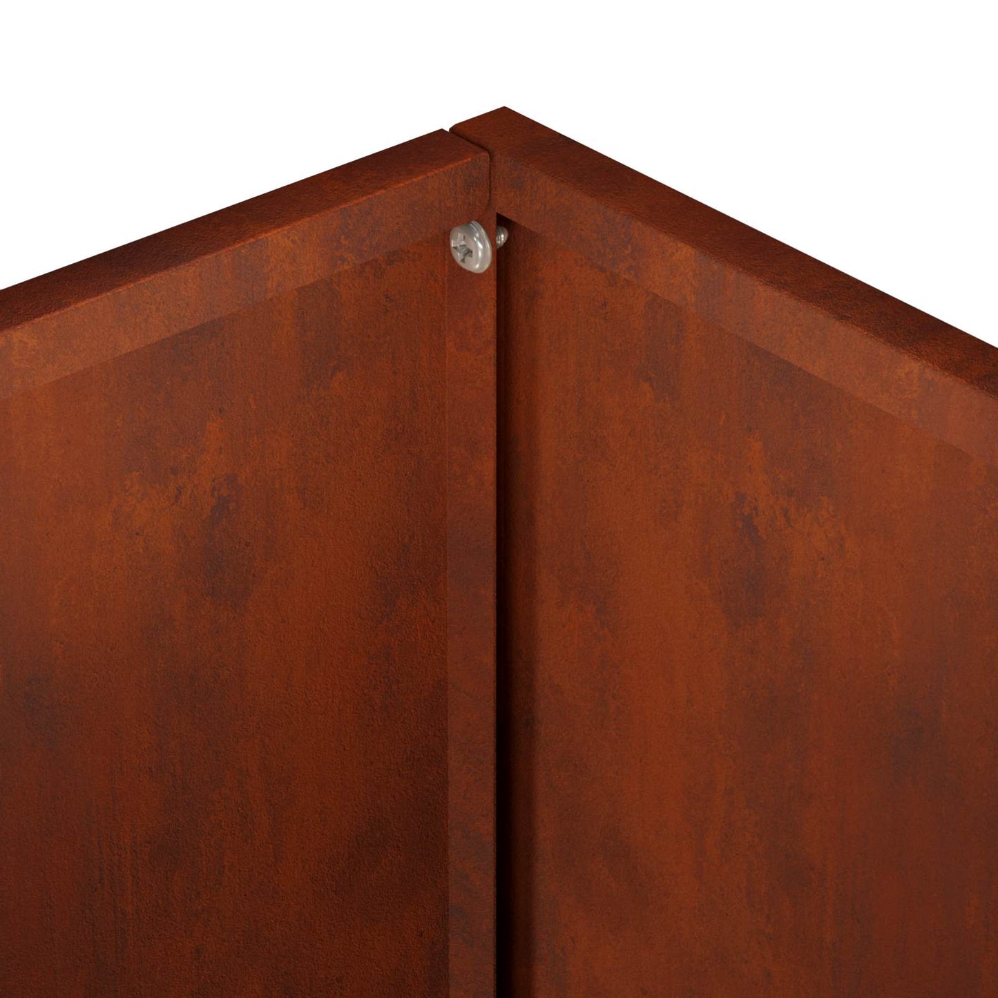 vidaXL Γλάστρα Κήπου 2 τμχ. Σκ rusty 60 x 40 x 50 cm