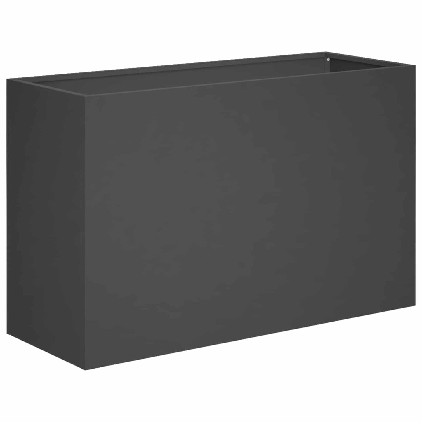 vidaXL Γλάστρα Κήπου 2 τμχ. Μαύρο 80 x 40 x 50 cm