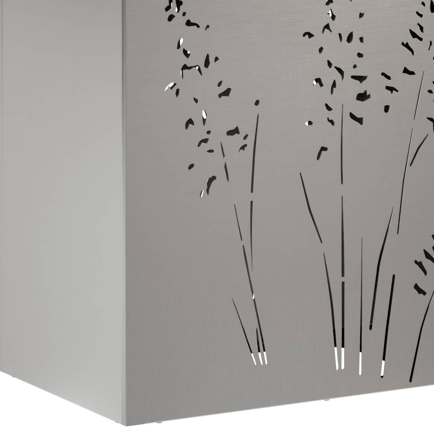vidaXL Γλάστρα Κήπου 2 τμχ. Ασημί 50 x 30 x 75 εκ Ανοξείδωτο Ατσάλι