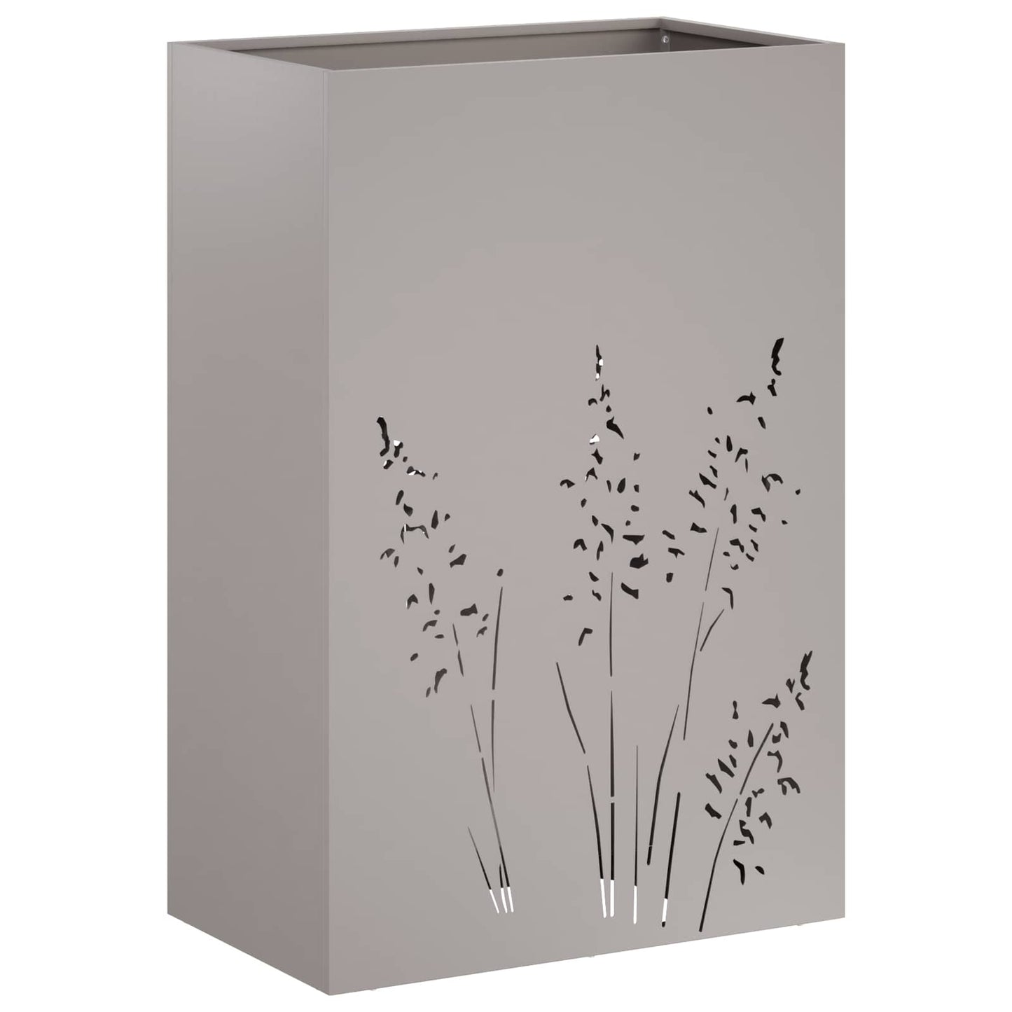 vidaXL Γλάστρα Κήπου 2 τμχ. Σκ rusty 50 x 30 x 75 εκ