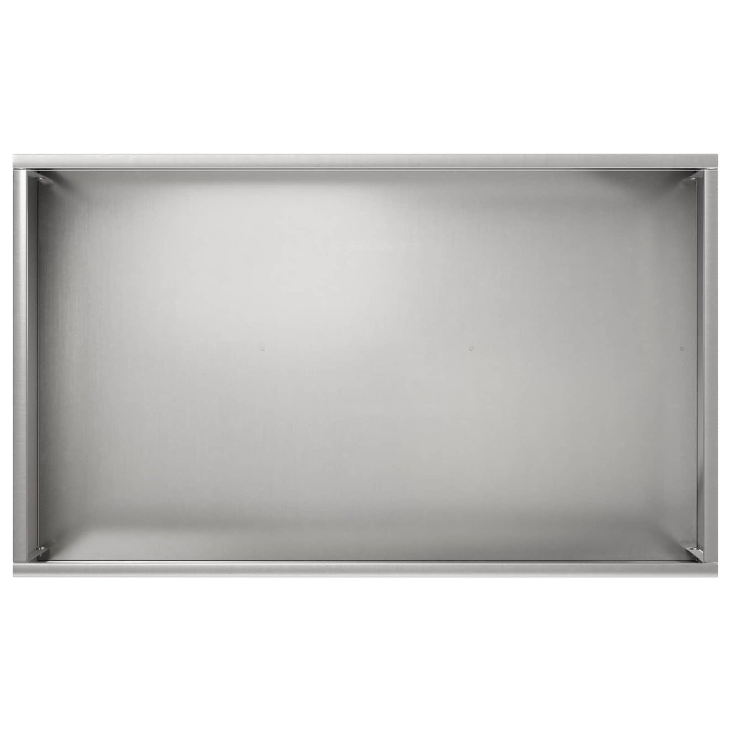 vidaXL Γλάστρα Κήπου Ασημί 50 x 30 x 49 εκ Ανοξείδωτο Ατσάλι