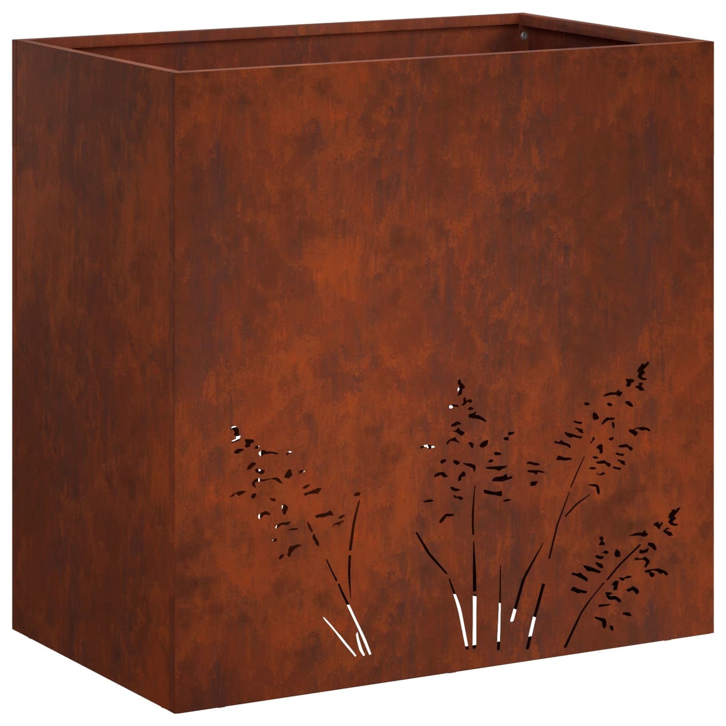 vidaXL Γλάστρα Κήπου Σκ rusty 50 x 30 x 49 εκ