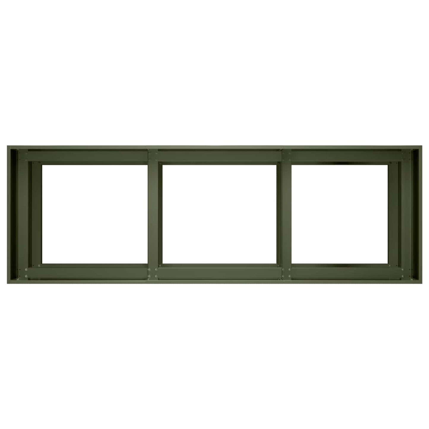 vidaXL Γλάστρα Κήπου Λαδί 120 x 40 x 60 εκ Ψυχρής έλασης χάλυβας