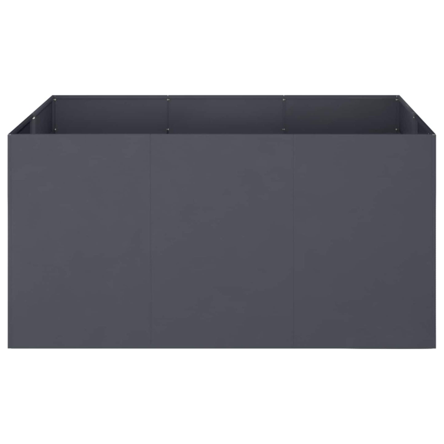 vidaXL Γλάστρα Κήπου Ανθρακί 120 x 80 x 60 εκ Ψυχρής έλασης χάλυβας