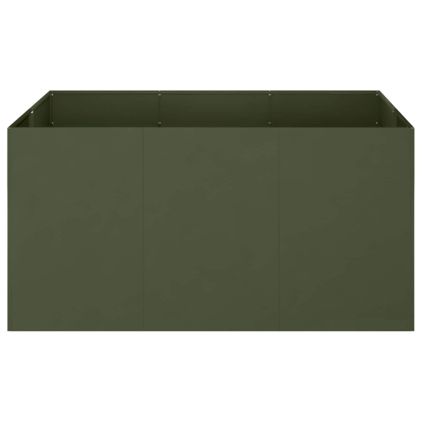 vidaXL Γλάστρα Κήπου Λαδί 120 x 80 x 60 εκ Ψυχρής έλασης χάλυβας