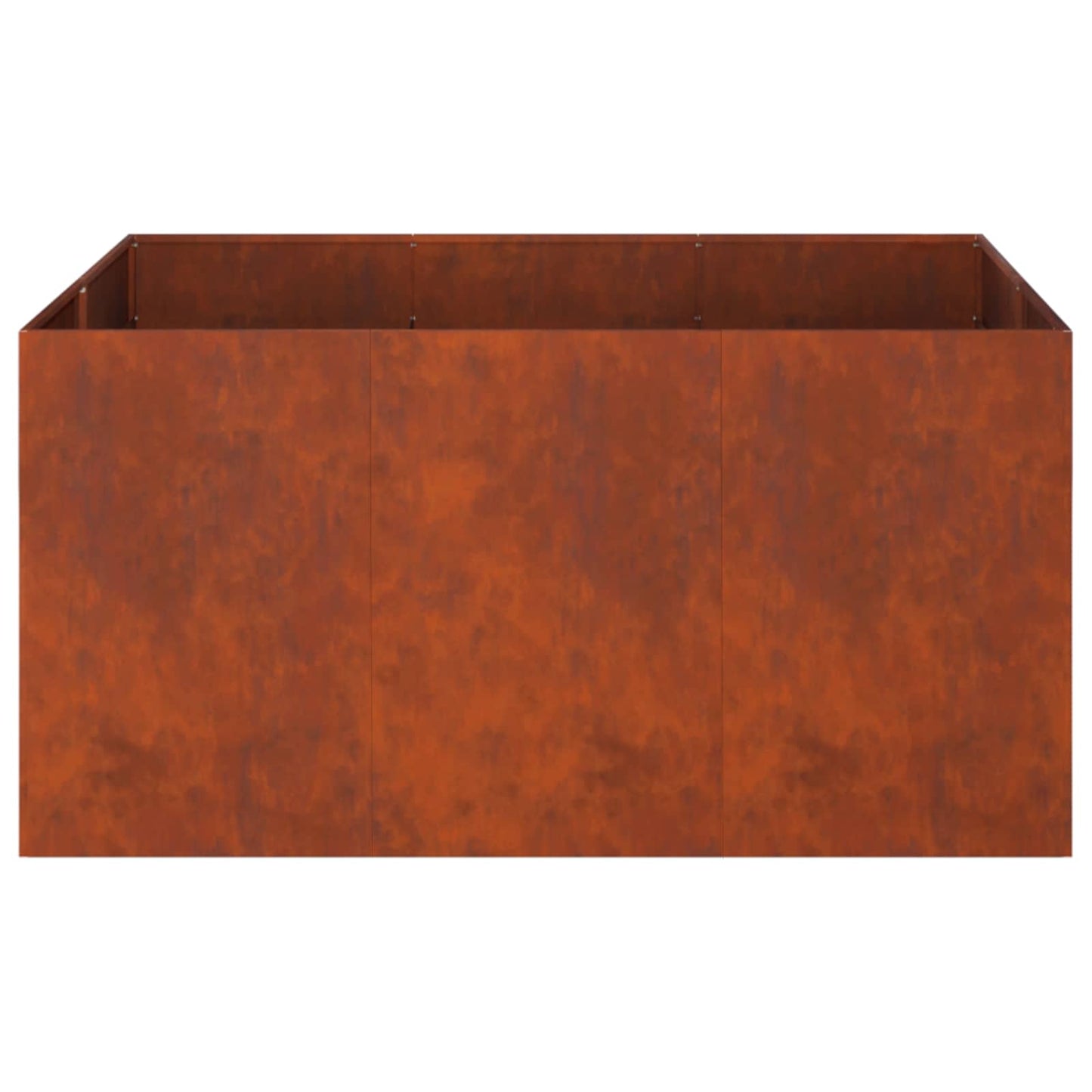 vidaXL Γλάστρα Κήπου Σκ rusty 120 x 80 x 60 εκ