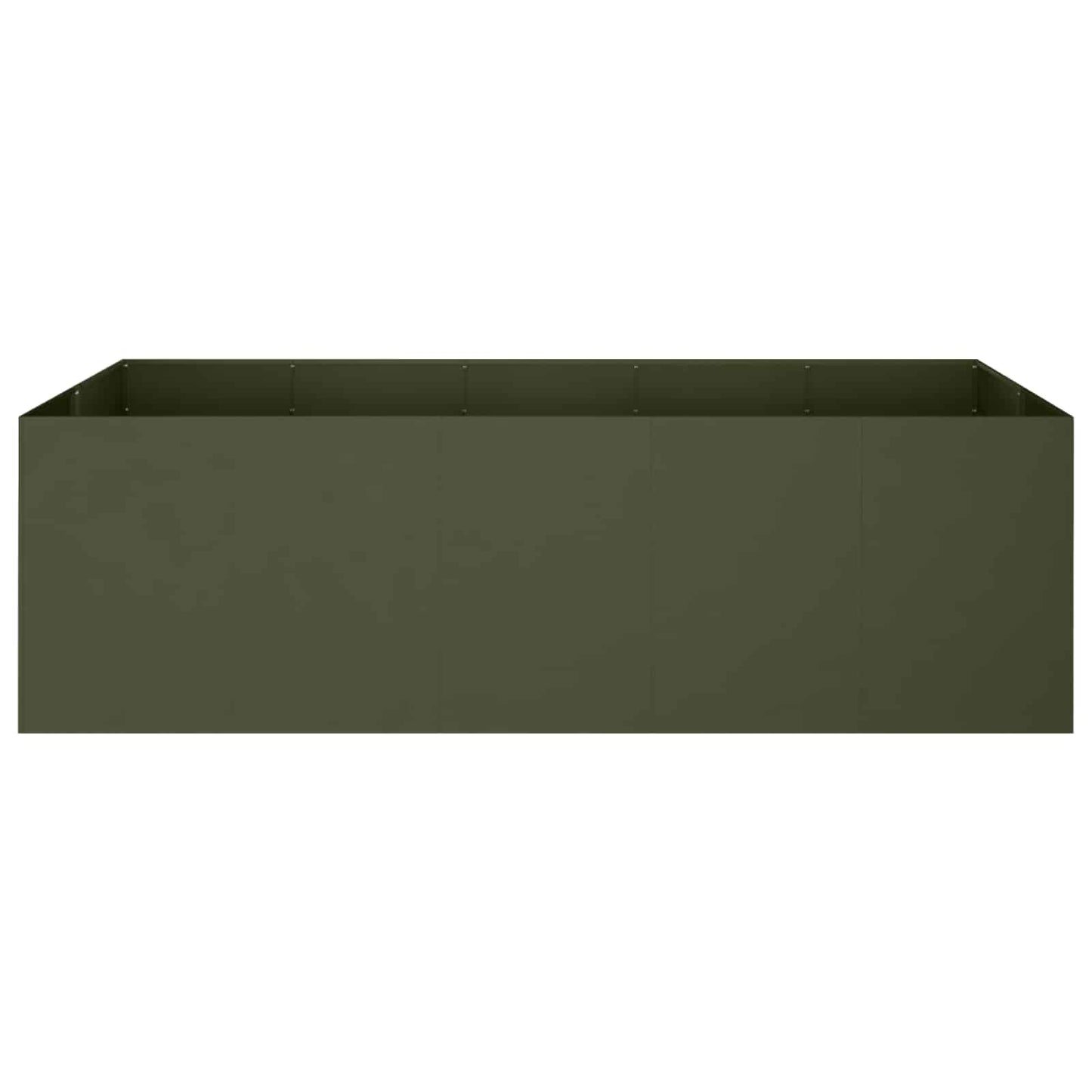vidaXL Γλάστρα Κήπου Λαδί 200 x 80 x 60 εκ Ψυχρής έλασης χάλυβας