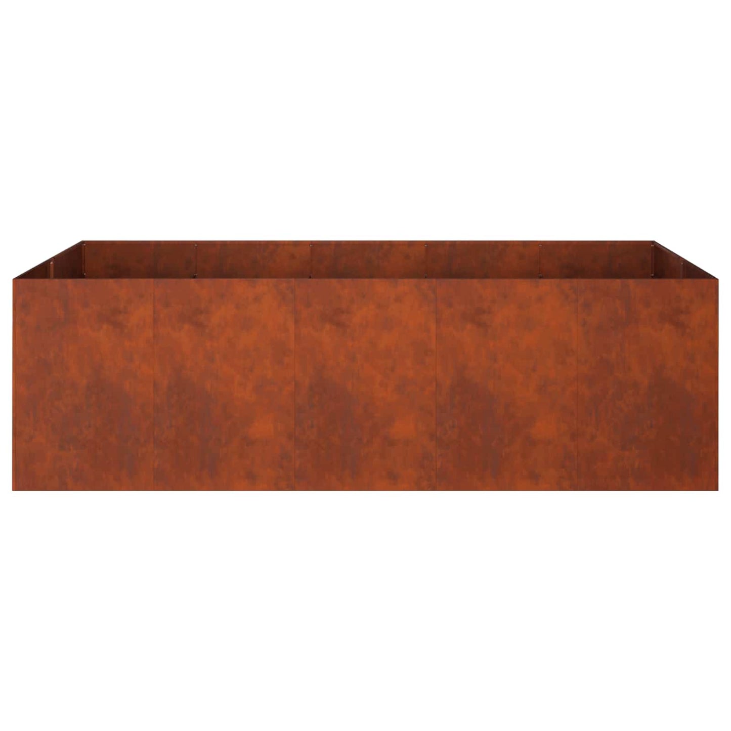 vidaXL Γλάστρα Κήπου Σκ rusty 200 x 80 x 60 εκ