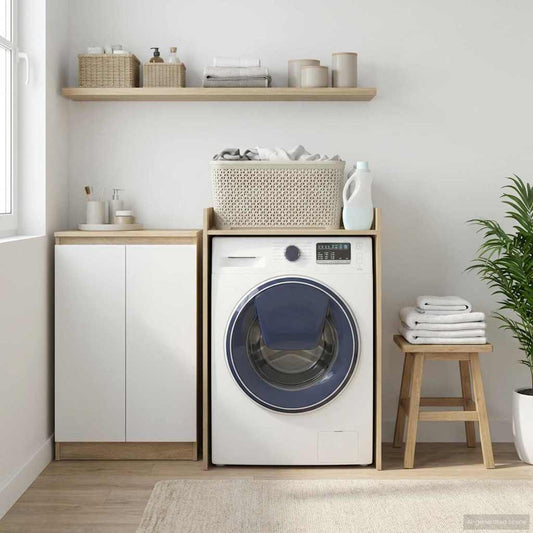 vidaXL Ντουλάπα Πλυντηρίου Σονόμα 67,5 x 48 x 97 εκ Επεξεργασμένο ξύλο